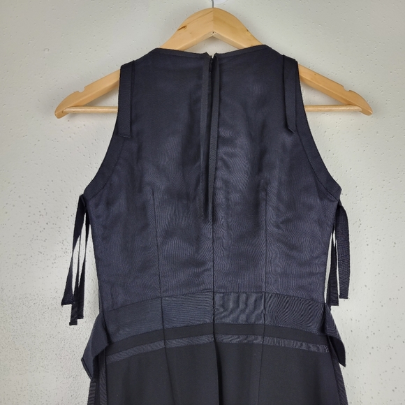Robert Rodriguez beaded sleeveless black mini dress - Picture 4 of 8